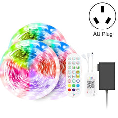 Bluetooth Suit Smart Music Sound Control Light Strip Waterproof 5050 RGB Colorful Atmosphere LED Light Strip With 24-Keys Remote Control