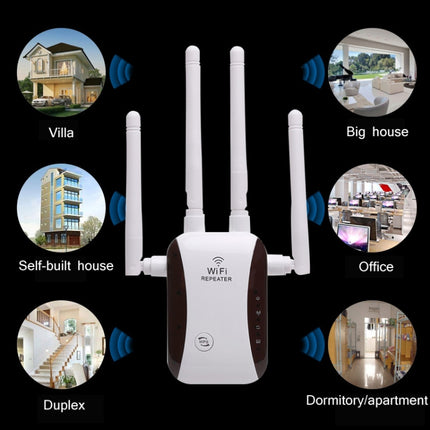 CF-WR758AC WIFI Signal Amplifier Wireless Network Enhancement Repeater, EU Plug, US Plug, AU Plug, UK Plug