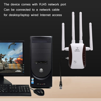 CF-WR758AC WIFI Signal Amplifier Wireless Network Enhancement Repeater, EU Plug, US Plug, AU Plug, UK Plug