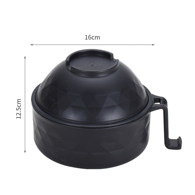 6 in 1 Student Instant Noodle Bowl Bamboo Fiber Canteen Cutlery Set