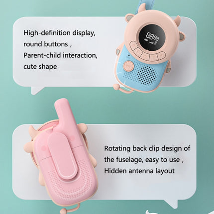 K22 Children Voice Transmission Walkie-Talkie Handheld Wireless Communication Outdoor Parent-Child Interactive Educational Toys, Style: