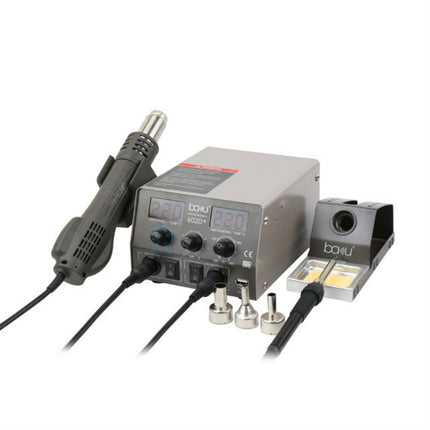 BAKU BA-602D+ Welding Station Set Dual Digital Display Mobile Phone Repair Tin Welding Tool, EU Plug, US Plug