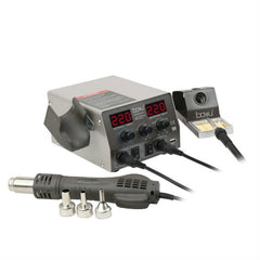BAKU BA-602D+ Welding Station Set Dual Digital Display Mobile Phone Repair Tin Welding Tool, EU Plug, US Plug
