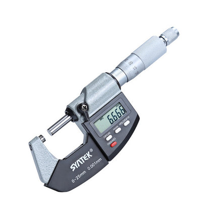Digital Display Outer Diameter Micrometer 0.001mm High Precision Electronic Spiral Micrometer Thickness Gauge, 0-25mm, 25-50mm, 50-75mm, 75-100mm
