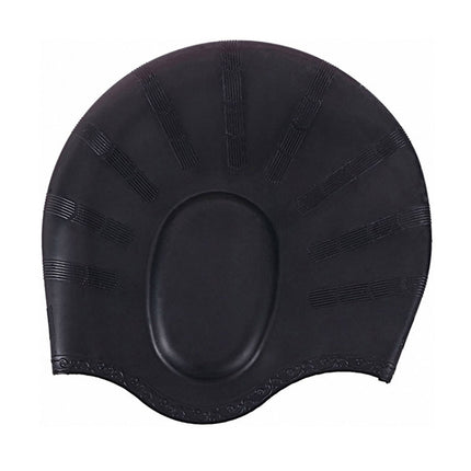 Silicone Ear Protection Waterproof Swimming Cap for Adults with Long Hair, Long Hair Swimming Cap(Black), Long Hair Swimming Cap(Blue), Long Hair Swimming Cap(Pink), Long Hair Swimming Cap(Silver), Long Hair Swimming Cap(Yellow)������������������������...