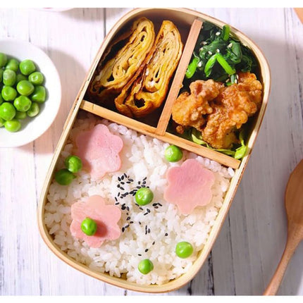 Wood Environmental Protection Tableware Portable Lunch Box Bento Box