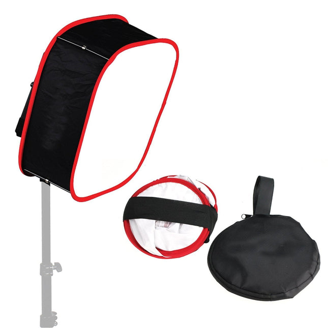 Universal Portable Collapsible LED Video Light Softbox Diffuser for Yongnuo Godox Photographic Lighting