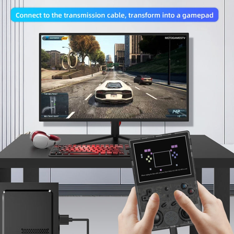 ANBERNIC RG353VS 3.5 Inch Wireless Game Box Linux Single OS Handheld Game Console, 64G 15,000 Games, 128G 25000 Games, 256G 35000 Games, Machine Only