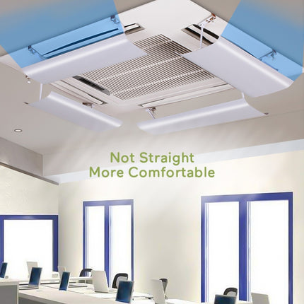 Single Piece Central Air Conditioning Wind Deflector Shield Air-Conditioning Anti Direct Blowing Wind Deflector Board