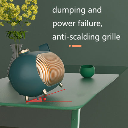 N301 Mini Heater Office Desk Silent Hot Air Heater Household Bedroom Heater, US Plug