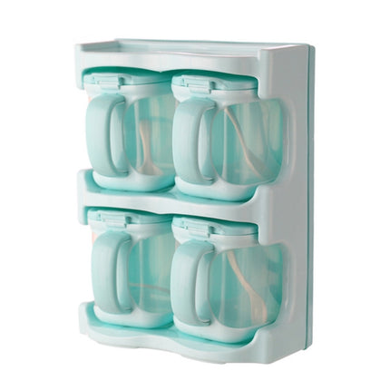 Plastic Seasoning Box Multi-purpose Combination Seasoning Rack Kitchen Supplies, One Grid, Two Grid, Three Grid, Four Grid