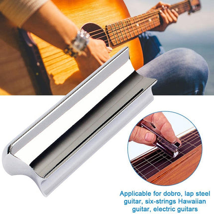 Metal Zinc Alloy Solid Guitar Slider Folk Slide Block