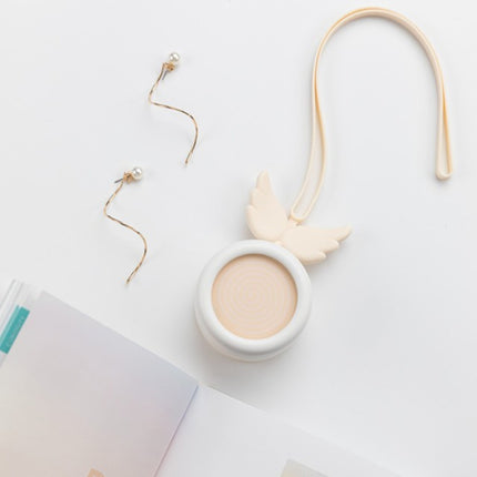 USB Charging Fan Brushless Hanging Neck Mini Sling Lazy Fan, Angel Blue, Angel White, Angel Pink