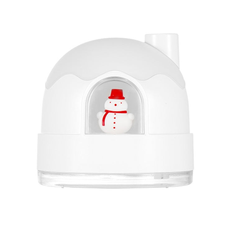 Snowman Humidifier Night Light USB Mute Cute Desktop Air Mini Atomizer Air Humidifier, ZAY-H006 Plug-in, ZAY-H006 Charge