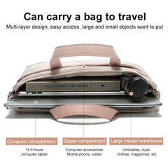 For MacBook 15.6-16.1 Inches MAHOO 10188 Ultra-Thin Hand Computer Bag Messenger Laptop Bag, Khaki, Dark Blue, Gray, Gray+Gray PU Power Bag, Dark Blue+Black PU Power Bag, Khaki+Gray PU Power Bag, Gray+Gray Mouse Pad, Dark Blue+Black Mouse Pad