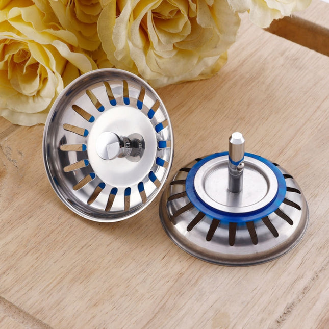 Stainless Steel 304 Washbasin Sink Filter Cover, Bright Filter Cover