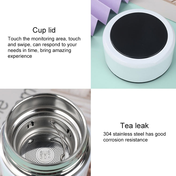 Smart Temperature Display 304 Stainless Steel Vacuum Flask Creative Business Cup For Male And Female Students, High-quality