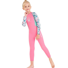 DIVE & SAIL M150556K Shell Pattern Children Diving Suit One-piece Swimsuit Snorkeling Surfing Anti-jellyfish Clothing