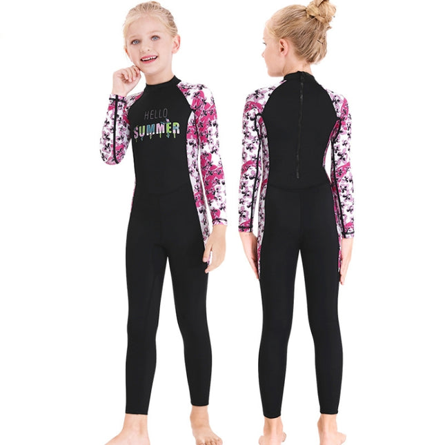 DIVE & SAIL Children Outdoor Sunscreen Long Sleeve Speed Dry Diving Suit