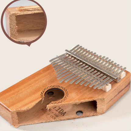 17-tone Kalimba Portable Thumb Piano, Mahogany-Classic Deer, Bamboo-Classic Deer, Mahogany-Sun God, Mahogany-Six-Pointed Star, Mahogany-Blue (Classic Deer), Spruce-Classic Deer, White-Classic Deer, Acacia-Classic Deer, Sapele-Classic Deer��������������...