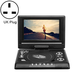 7.8 inch Portable DVD with TV Player, Support SD / MMC Card / Game Function / USB Port, 7.8 inch EU Plug, 7.8 inch US Plug, 7.8 inch UK Plug, 7.8 inch AU Plug