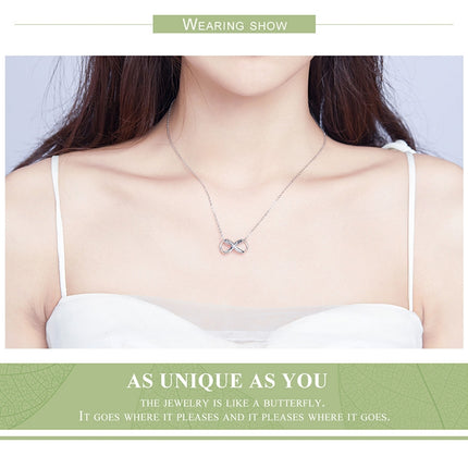 925 Sterling Silver  Infinity Family Forever Beaded For Women DIY Bracelet Accseories