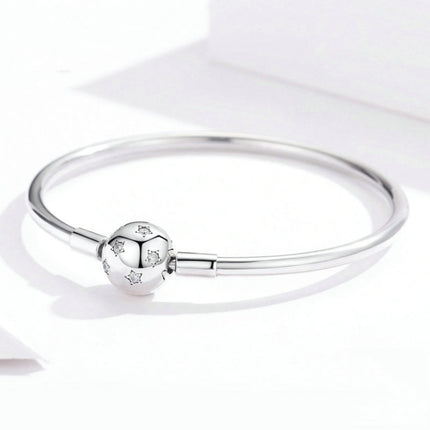 S925 Sterling Silver Star Bracelet DIY Beaded Bracelet