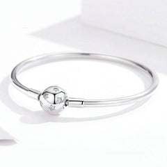 S925 Sterling Silver Star Bracelet DIY Beaded Bracelet