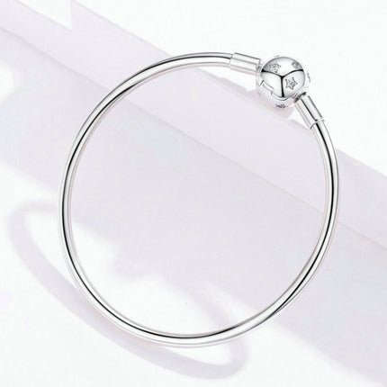 S925 Sterling Silver Star Bracelet DIY Beaded Bracelet