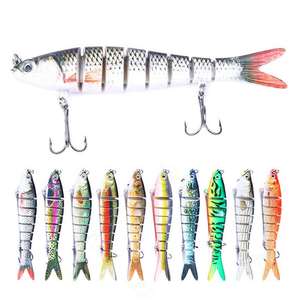 Luya Knotty Fish Plastic Bionic Hard Bait Sea Fishing Fake Bait, JM034-1, JM034-2, JM034-3, JM034-4, JM034-5, 3 PCS, 5 PCS, JM034-6, JM034-7, JM034-8, JM034-9, JM034-10