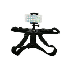 Chest Fixed Strap Mobile Phone Holder for 4-6.5 inch Mobile Phone