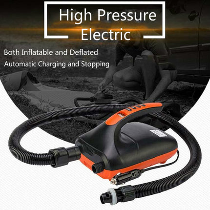 Surf Paddle Board Canoe Inflatable Boat Car High Pressure Electric Air Pump, HT-782, HT-782 + Battery Folder