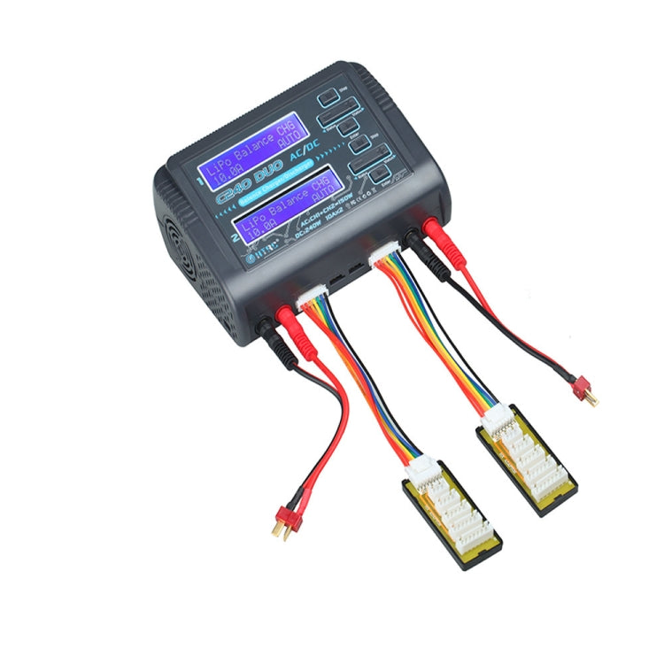 HTRC C240 Balanced Lithium Battery Charger Remote Control Airplane Toy Charger, US Plug, EU Plug