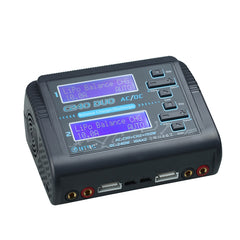 HTRC C240 Balanced Lithium Battery Charger Remote Control Airplane Toy Charger, US Plug, EU Plug