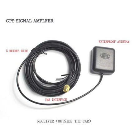 ANT-1575R GPS Car Antenna GPS Signal Repeater Antenna Amplifier Antenna SMA Interface, ANT-1575R