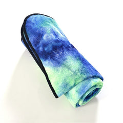 Microfiber Eco-friendly Non-slip Towel Foldable Yoga Mat Sports Drape, Size: 183 x 63cm, 183 x 63cm Green, 183 x 63cm Dark Blue), 183 x 63cm Purple, 183 x 63cm Yellow