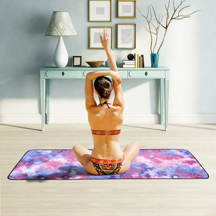 Microfiber Eco-friendly Non-slip Towel Foldable Yoga Mat Sports Drape, Size: 183 x 63cm, 183 x 63cm Green, 183 x 63cm Dark Blue), 183 x 63cm Purple, 183 x 63cm Yellow