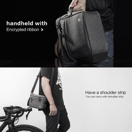 Rhinowalk Bicycle Front Handle Bag Camera Bag Waterproof 7.5 inch Large Touch Screen Navigation Mobile Phone Bag Bicycle Bag