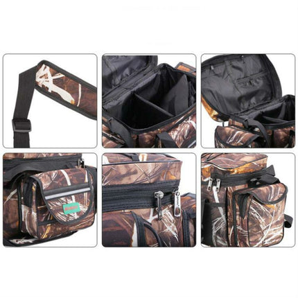SeaKnight SK003 Multifunctional Lure Bag Shoulder Messenger Bag Fishing Gear Waist Bag