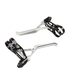 Litepro LP UltraLevers CNC Folding Bike Road Bike Small Wheel V Brake Lever, Silver Black