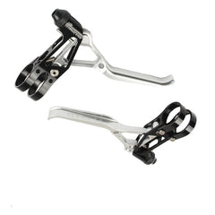 Litepro LP UltraLevers CNC Folding Bike Road Bike Small Wheel V Brake Lever, Silver Black