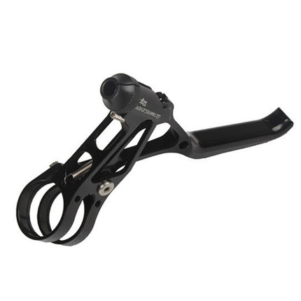 Litepro LP UltraLevers CNC Folding Bike Road Bike Small Wheel V Brake Lever, Silver Black