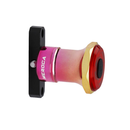 MEROCA MX2 Smart Sensor Brake Tail Light Mountain Bike Light USB Charging Road Bike Night Riding Tail Light, Seat Cushion Installation Black, Seat Cushion Installation Coloful, Seat Cushion Installation Gold Pink, Seat Tube Installation Black