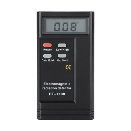 DT-1180 Electromagnetic Radiation Detector Measuring Range 50-1999V/M Electromagnetic Wave Radiation Protection Detector, DT-1180