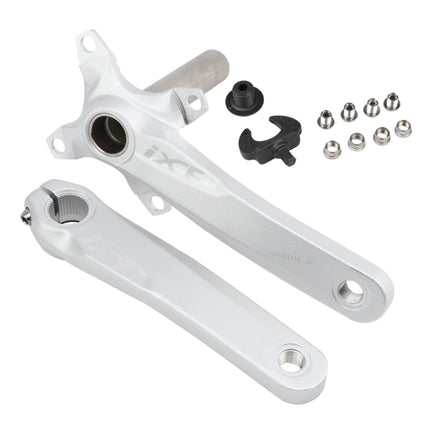 JIANKUN IXF Mountain Bike Hollow Crank Modified Single-plate Left and Right Cranks Crankshaft Bottom Axle, Left and Right Crank, Left and Right Crank+Bottom Bracket