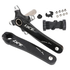 Left and Right Crank+Bottom Bracket / Black