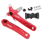 Left and Right Crank+Bottom Bracket / Red