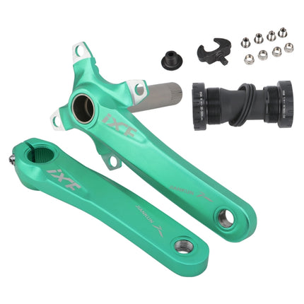 JIANKUN IXF Mountain Bike Hollow Crank Modified Single-plate Left and Right Cranks Crankshaft Bottom Axle, Left and Right Crank, Left and Right Crank+Bottom Bracket