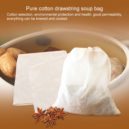 100pcs / Pack 20x25cm Soup Gauze Filter Bag Kitchen Utensils Soup Residue Isolation Bag, Soup Gauze Filter