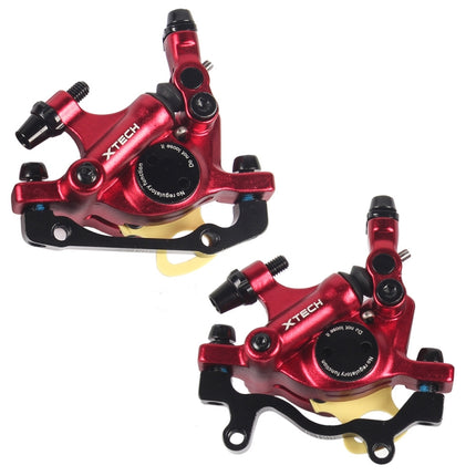 ZOOM HB100 Mountain Bike Hydraulic Brake Caliper Folding Bike Cable Pull Hydraulic Disc Brake Caliper, Front, Rear, Front and Rear